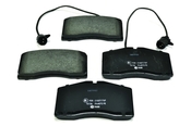 Audi Disc Brake Pad Set - Hella 4D0698151L