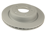 BMW Disc Brake Rotor - Zimmermann Z Coat 34216782605