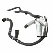 VW Engine Coolant Recovery Tank Hose Reservoir To Thermostat - Genuine VW 7L6121156