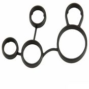 Audi VW Engine Oil Filter Housing Gasket - Reinz 07K115441