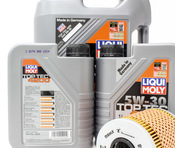 BMW Oil Change Kit - Liqui Moly/Mahle 11421730389KT1