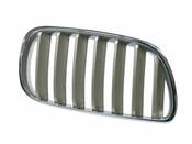 BMW Titanium Kidney Grille Right - Genuine BMW 51113420090