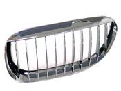 BMW Grille Left (Chrom) (645Ci 650i M6) - Genuine BMW 51137077931