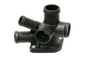 VW Engine Coolant Hose Flange (Jetta Golf Passat) - Febi Bilstein 037121144J