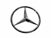 Mercedes Trunk Lid Emblem - Genuine Mercedes 1717580058