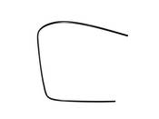 Porsche Windshield Molding - OE Supplier 9115419110170K