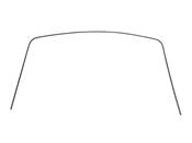 Porsche Windshield Post Trim - Genuine Porsche 99654154102