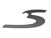 Porsche Emblem - Genuine Porsche 99655924300D04