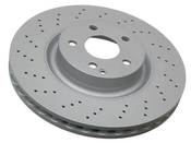 Mercedes Disc Brake Rotor - Zimmermann Z Coat 2214211012