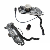 Audi Coolant Thermostat Housing - Genuine Audi 07D121111AN
