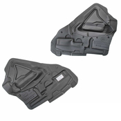 BMW Sound Insulating Door Rear Left - Genuine BMW 51488403041