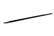 BMW Channel CoverExteriorDoor Front Left (Black Matt) - Genuine BMW 51337060235