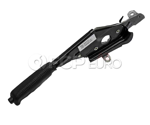 BMW Leather Handbrake Lever Walk-Nappa (Black) - Genuine BMW 