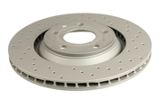 Audi Disc Brake Rotor - Zimmermann Sport 100331652