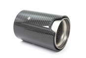 BMW Tailpipe Trim Carbon (M Performance) - Genuine BMW 18302358110