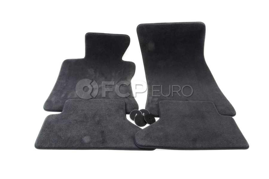 BMW Set Of Floor Mats Velours (Anthrazit) - Genuine BMW