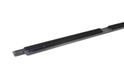 BMW Outer Weatherstrip Rear Left Door (Gloss Black) - Genuine BMW 51357220189