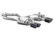 BMW Slip On Titanium Performance Exhaust With Carbon Tips - Akrapovic M-BM/T/3H-C