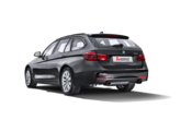 BMW Evolution Stainless Steel Performance Exhaust With Link Pipe Set - Akrapovic MTP-BM/SS/2H-L