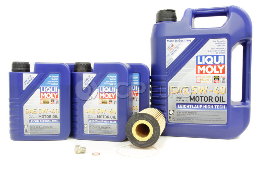 Mercedes Oil Change Kit 5W-40 - Liqui Moly 0001803009.9L | FCP Euro