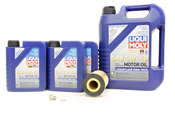 Mercedes Oil Change Kit 5W-40 - Liqui Moly 0001803009.9L