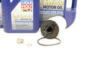 Mercedes Oil Change Kit 5W-40 - Liqui Moly 2761800009.7L.ML