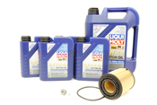 VW Audi Oil Change Kit 5W-40 - Liqui Moly KIT-021115562A.9L