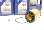 VW Audi Oil Change Kit 5W-40 - Liqui Moly KIT-021115562A.9L