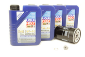 VW Audi Oil Change Kit 5W-40 - Liqui Moly KIT-06A115561B.4L