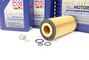 Mercedes Oil Change Kit 5W-40 - Liqui Moly 2751800009.8L