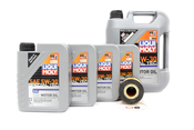 BMW Oil Change Kit 5W-30 - Liqui Moly 11427511161KT2.LM