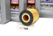 BMW Oil Change Kit 5W-30 - Liqui Moly 11427511161KT2.LM