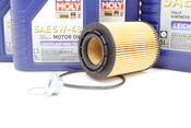 Audi Engine  Oil Change Kit - Liqui Moly KIT-021115562A.8L