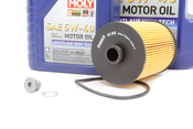 VW Audi Oil Change Kit 5W-40 - Liqui Moly KIT-03H115562.6L
