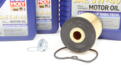 VW Oil Change Kit (5W40) - Liqui Moly KIT-523288