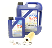 Mercedes Oil Change Kit 5W-40 - Liqui Moly 2711800509.6L