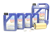 Mercedes Oil Change Kit 5W-40 - Liqui Moly 2751800009.9L