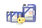 BMW 5W40 Oil Change Kit - Liqui Moly 11427512300KT8