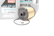 Volvo Oil Change Kit 0W20 - Liqui Moly 32140029KT2
