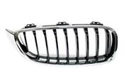 BMW Grille Front Right (Sport) (428i 428i GC 435i) - Genuine BMW 51137294818