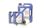 Mercedes Oil Change Kit 5W-40 - Liqui Moly 2761800009.7L.W222