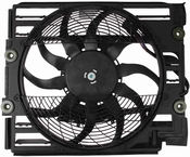 BMW Auxiliary Fan Assembly - Nissens 64548380780
