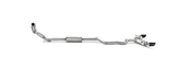 VW Catback Exhaust System - Akrapovic AKR SVWT2