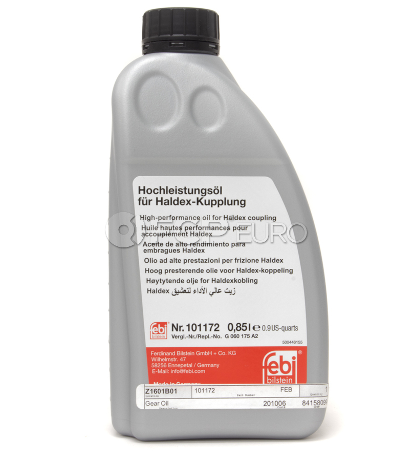 na☆ Haldex AWD Coupling Fluid (850mL) - Febi Bilstein 101172 | FCP Euro