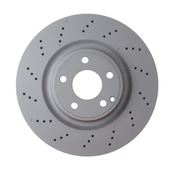 Mercedes Disc Brake Rotor - Zimmermann Z Coat 000421161207
