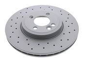MINI Disc Brake Rotor - Zimmermann Sport 34116858652