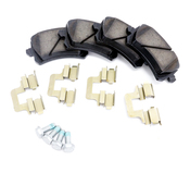 VW Brake Pad Set - Genuine VW 1K0698451L