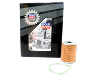 Porsche Engine Oil Change Kit (20W-50) - Liqui Moly/Mahle 539010KT