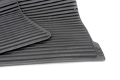 BMW Rubber Front Floor Mat Set Black (E70) - Genuine BMW 51472231953
