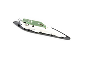 BMW Left Rear Inter.Light And Reading Light (Black) - Genuine BMW 63312491509